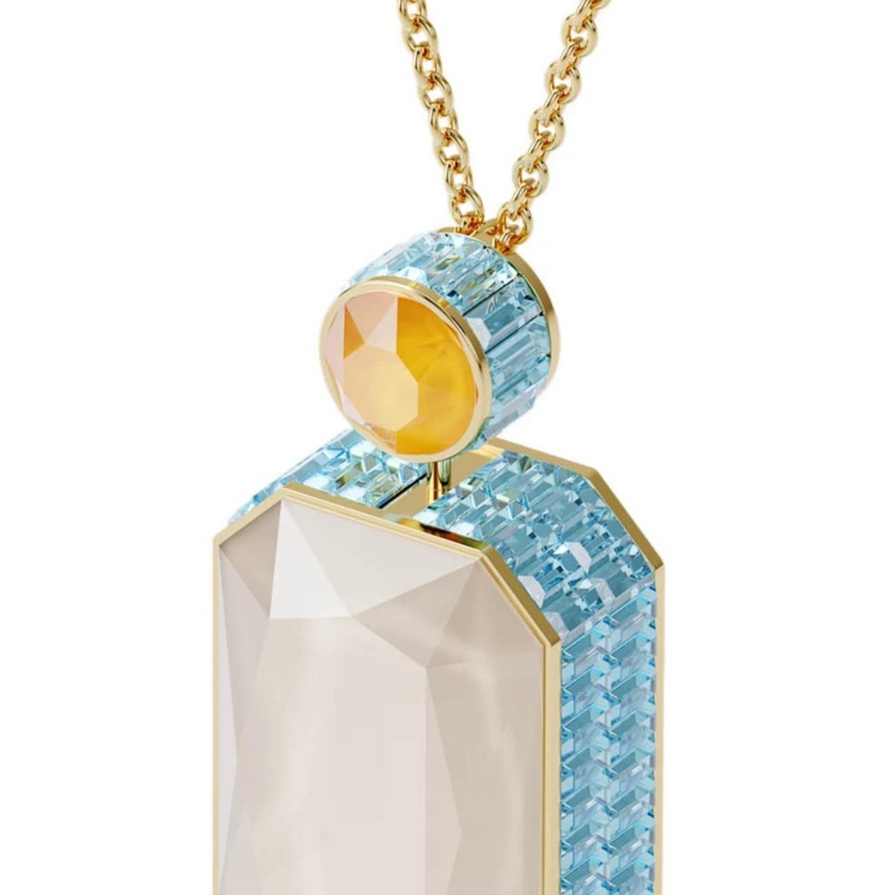 Swarovski Orbita Octagon Crystal Necklace